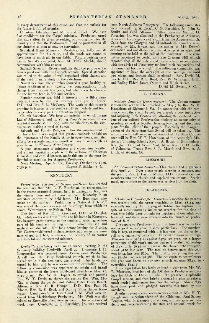 Stillman Institute Commencement